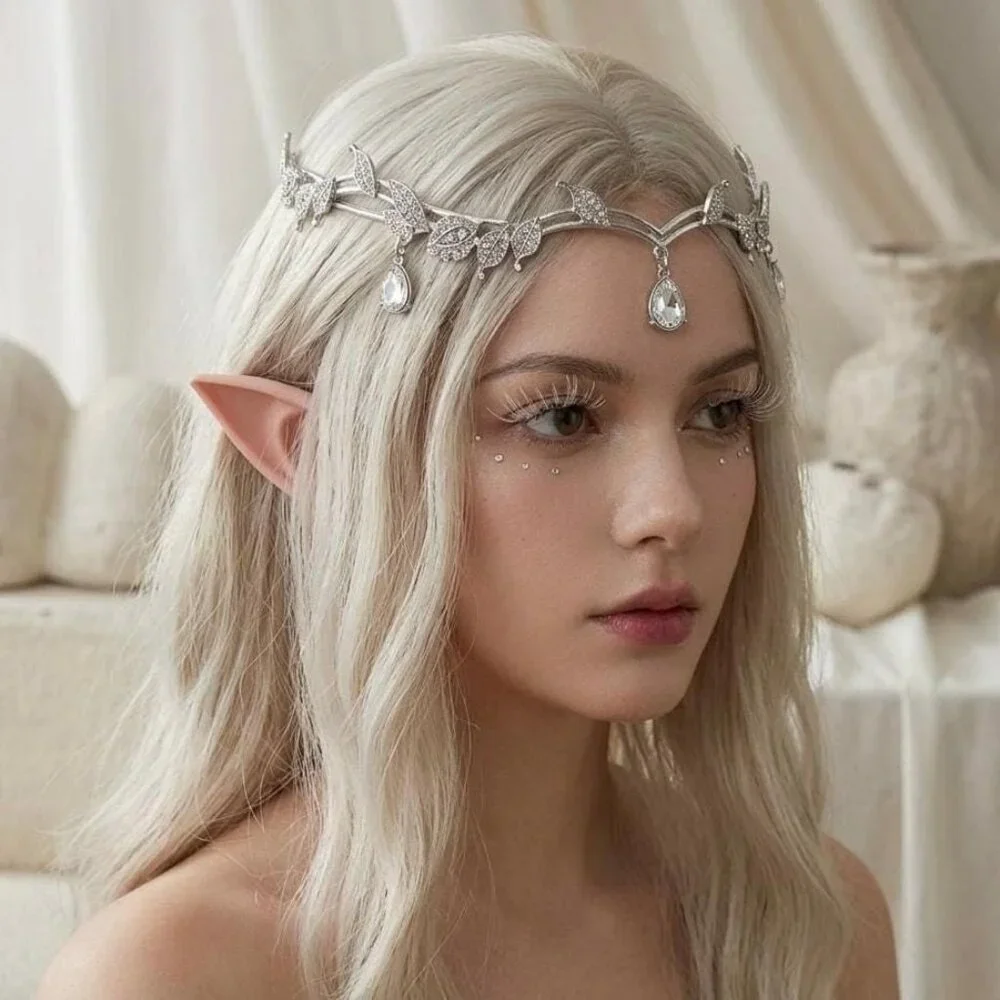 Goddess Crown for Wedding Bride Birthday Princess Bridal Shower